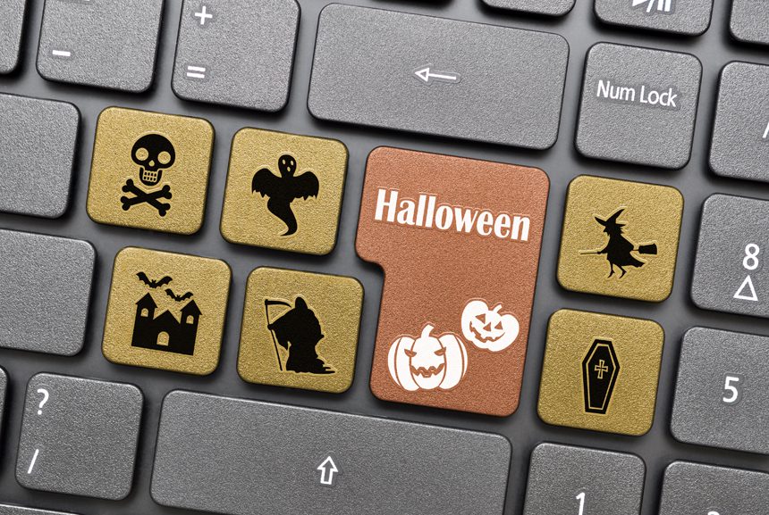 Halloween keyboard theme